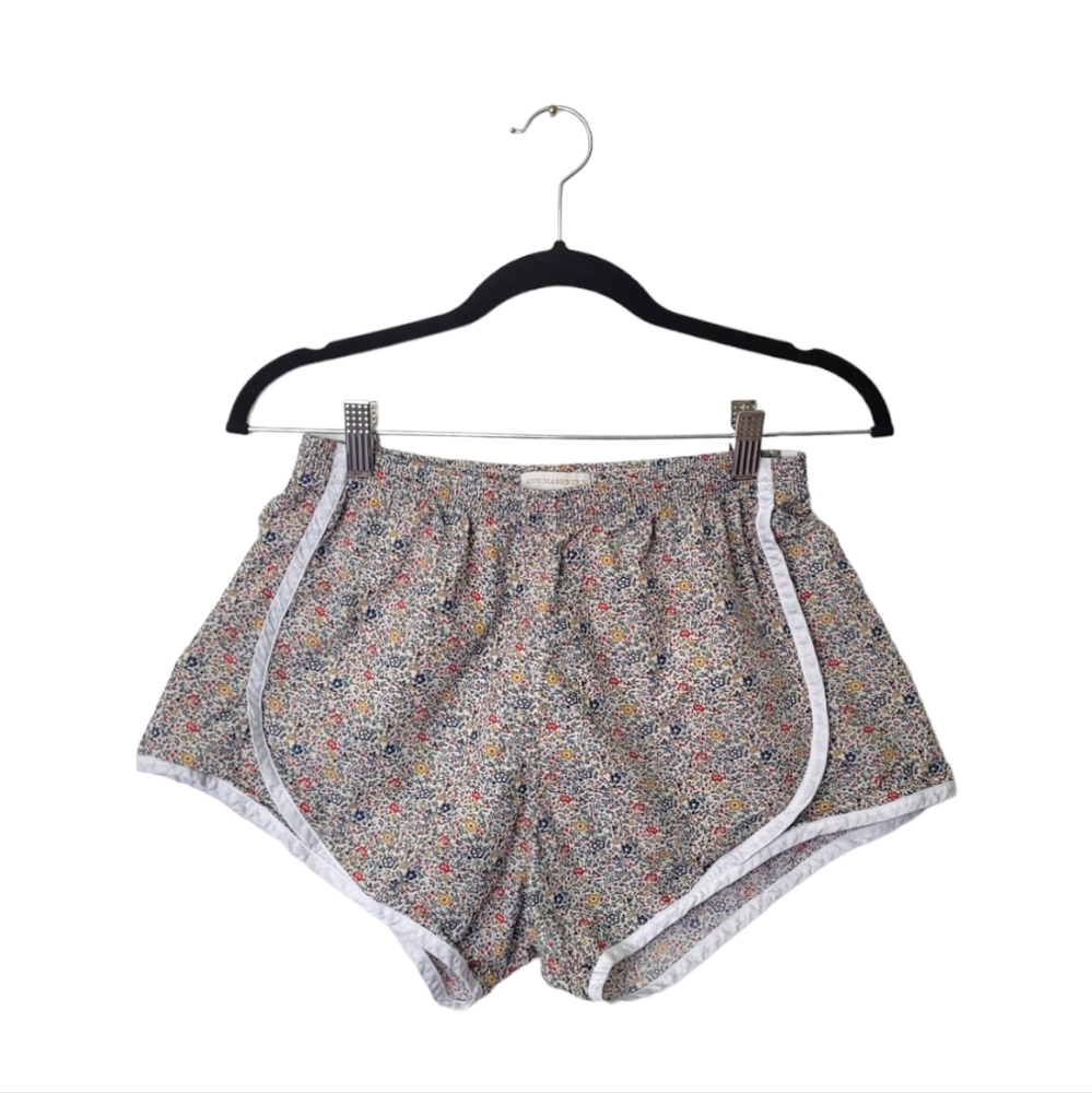 Ann Mashburn Floral Track Shorts